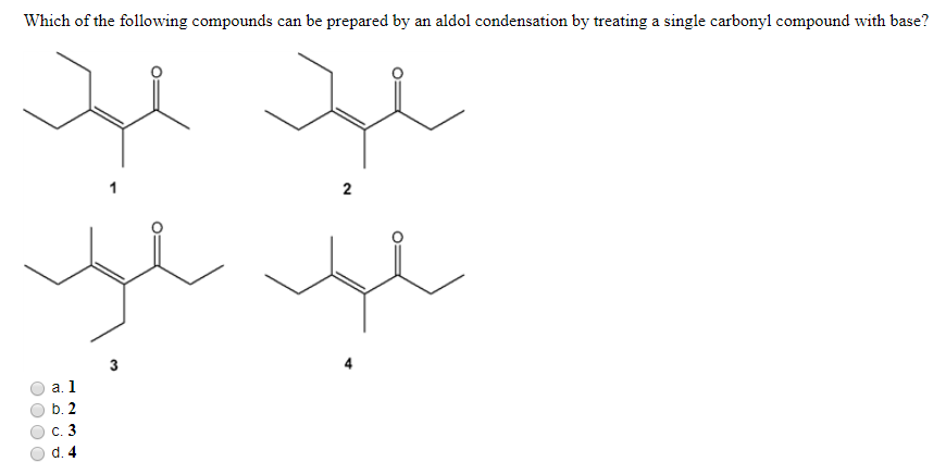 Solved Which of the following compounds can be prepared by | Chegg.com