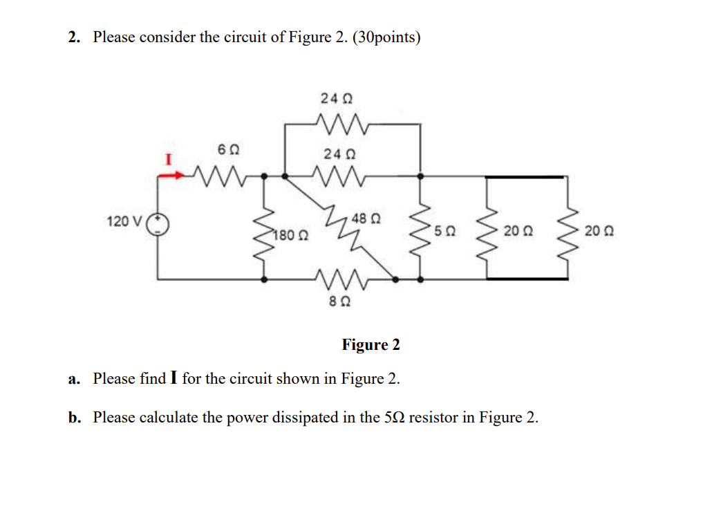 Solved 2. Please consider the circuit of Figure 2. | Chegg.com
