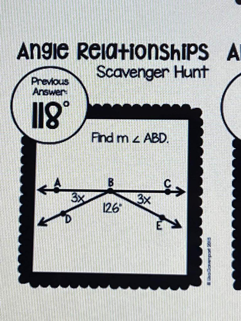 Solved Angle Relationships do not need to. Pick one problem | Chegg.com