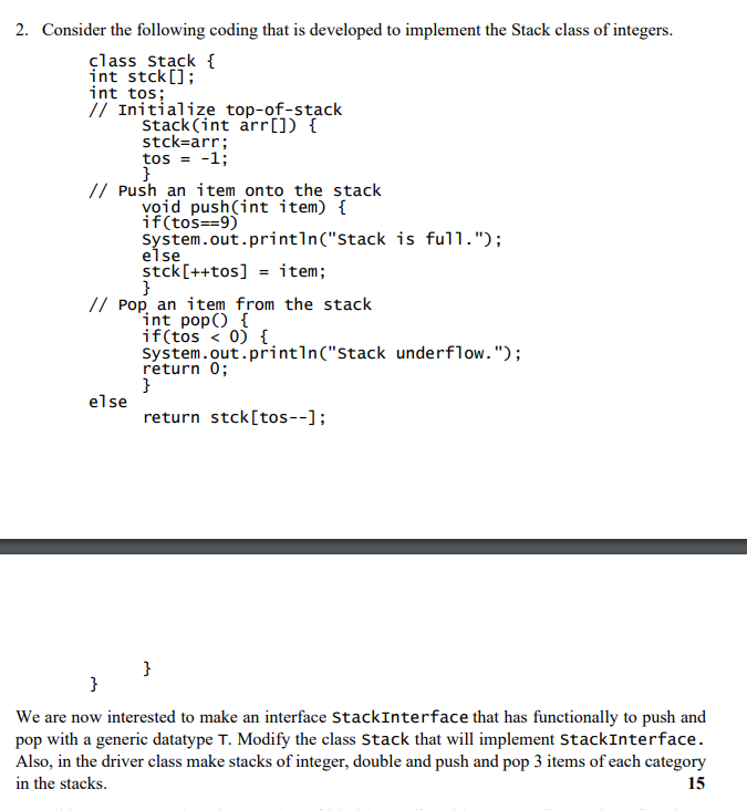 Solved Consider the following coding that is developed to | Chegg.com