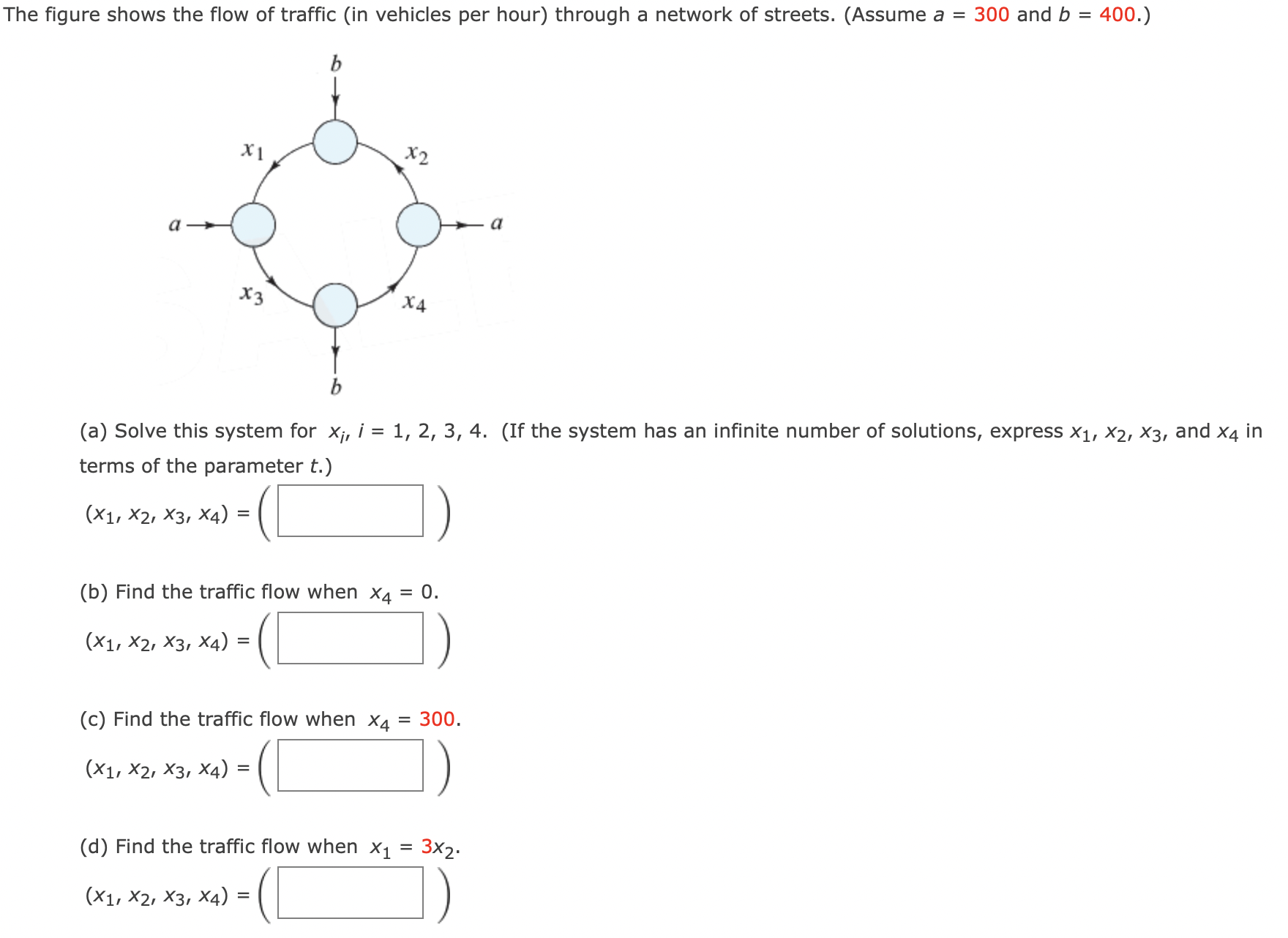 Solved Figure Shows The Flow Of Traffic (in Vehicles Per | Chegg.com