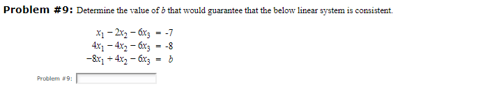 Solved Problem #9: Determine The Value Of B That Would | Chegg.com