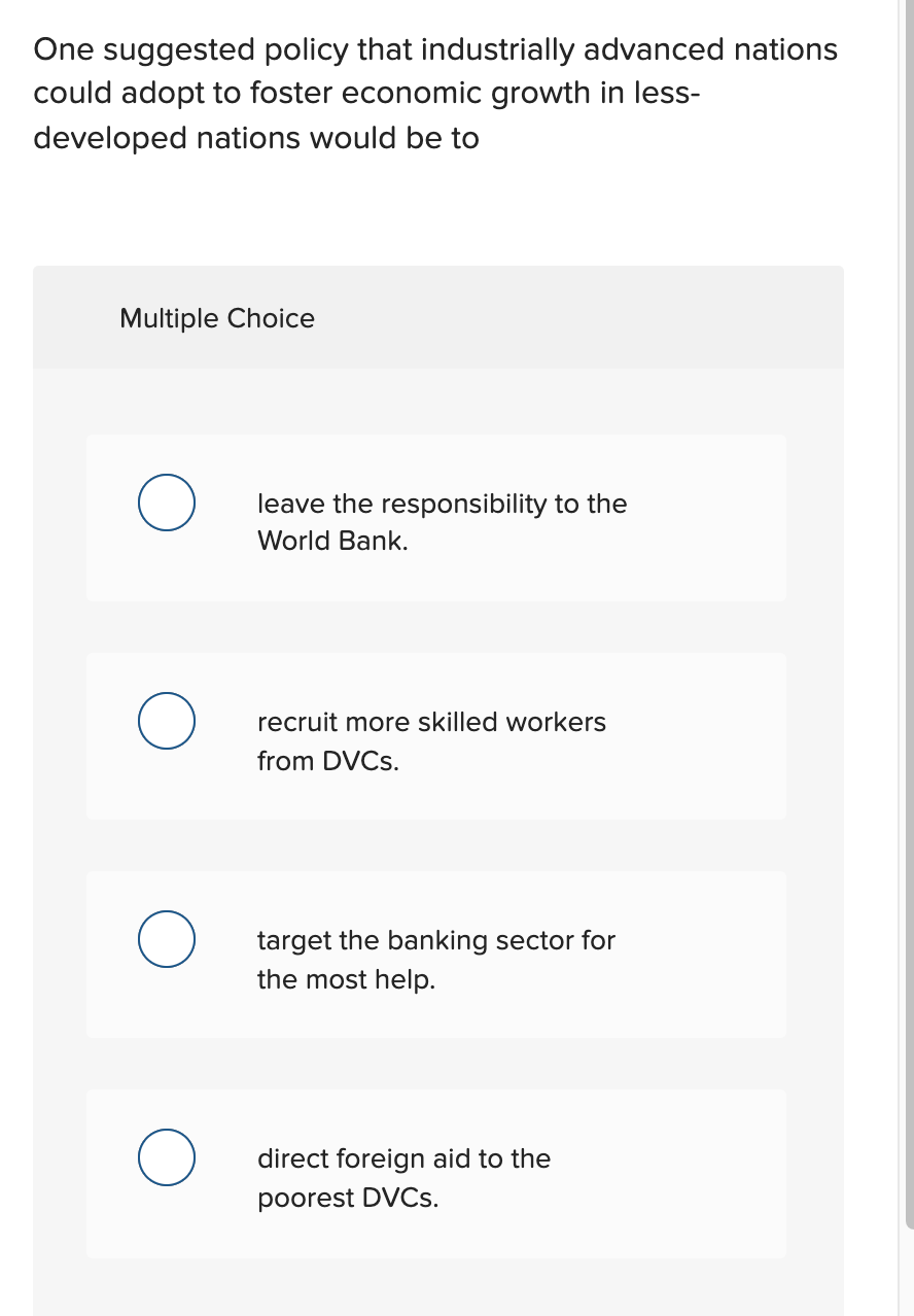 Solved Which of the following includes only examples of | Chegg.com