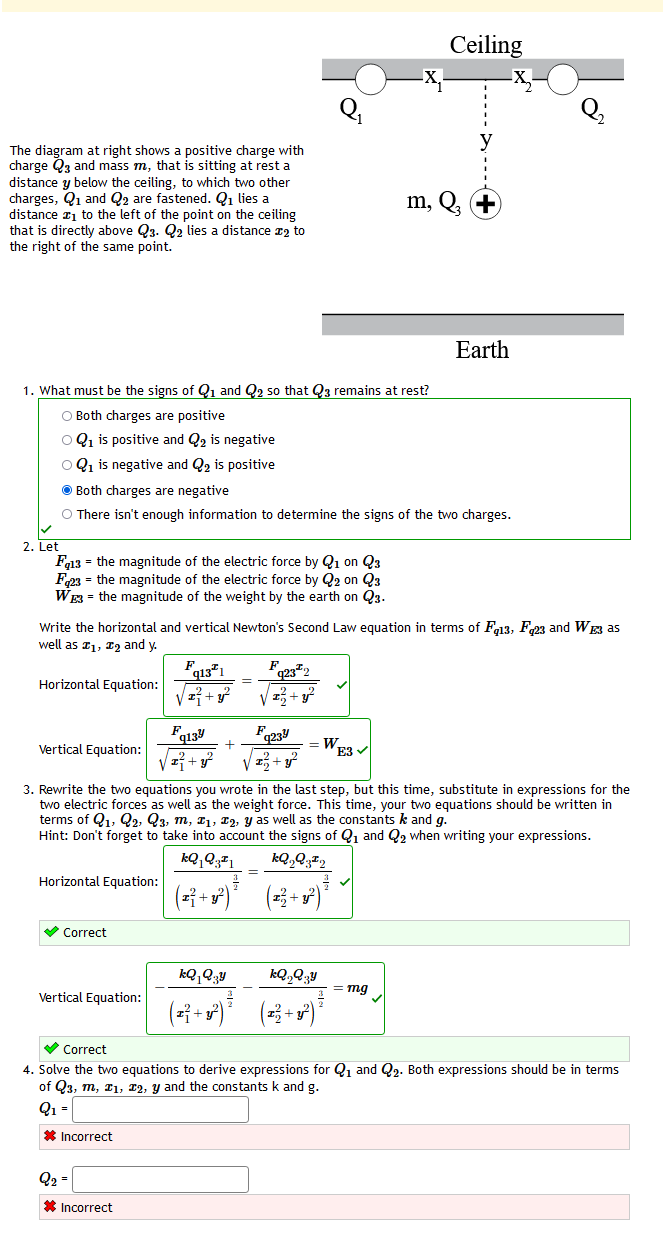 Solved The Diagram At Right Shows A Positive Charge | Chegg.com