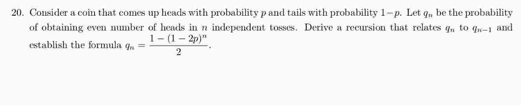 Probability Of Heads Or Tails