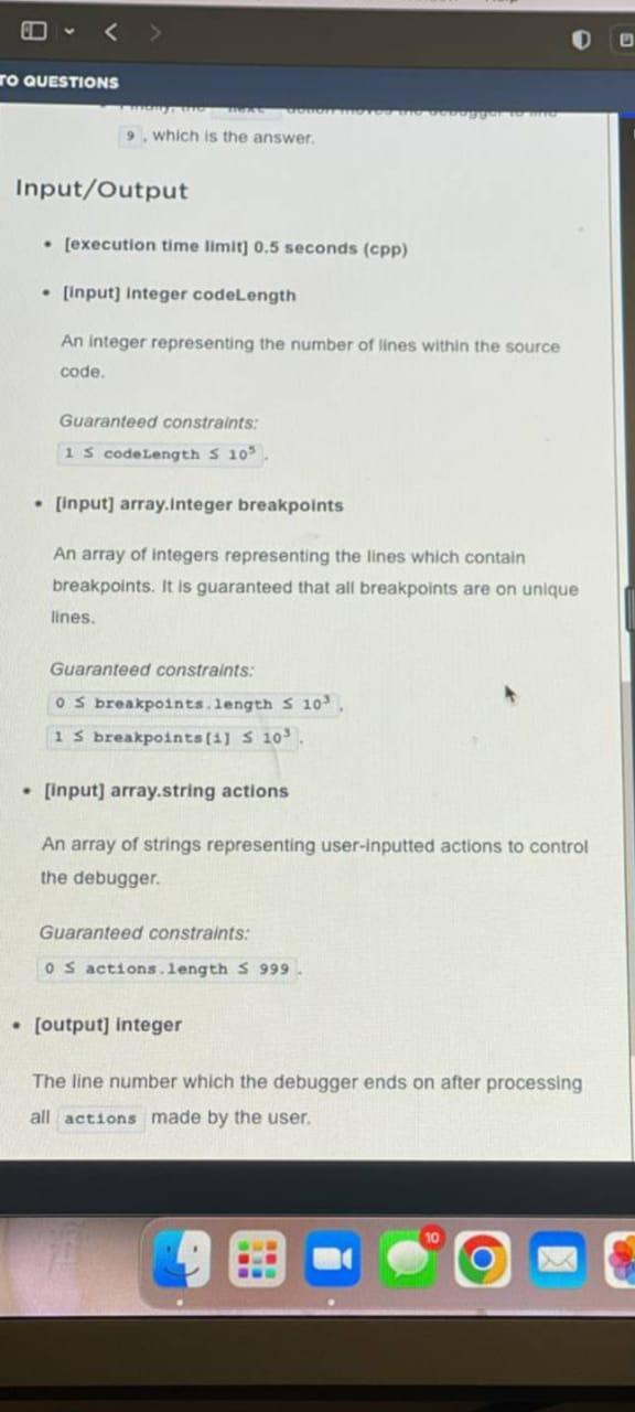 - [execution time limit] 0.5 seconds (cpp) - [input] | Chegg.com