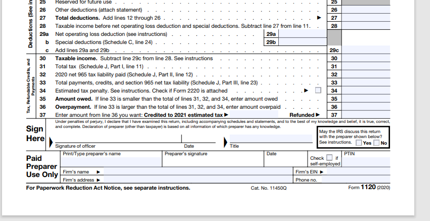 Tax Return Problems - Corporation Tax Return: Fall | Chegg.com