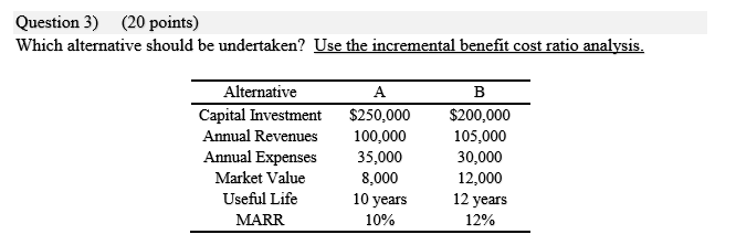 How To Calculate Incremental Benefit Cost Ratio