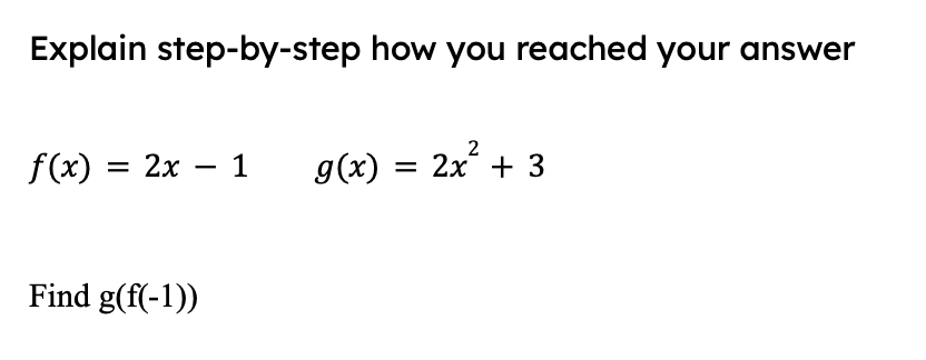 Solved Explain step-by-step how you reached your answer | Chegg.com