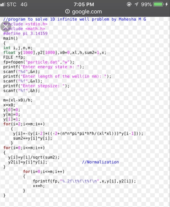 Could you great me a Schrodinger code that I can use | Chegg.com