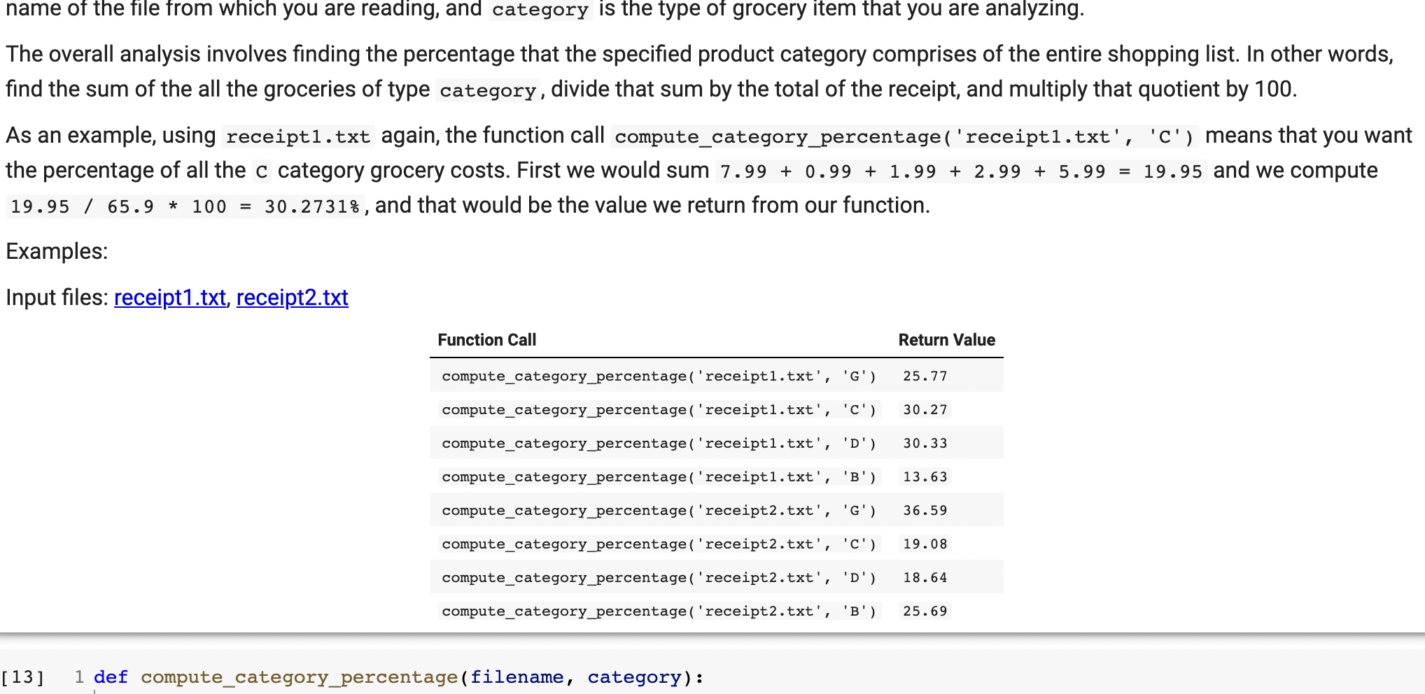 Solved Part 3: Store Receipt Reader (10 points) Pretend that | Chegg.com