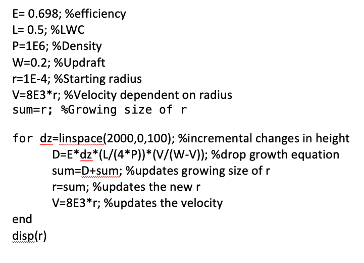 I Am Stuck On Part C I M Supposed To Code Using M Chegg Com