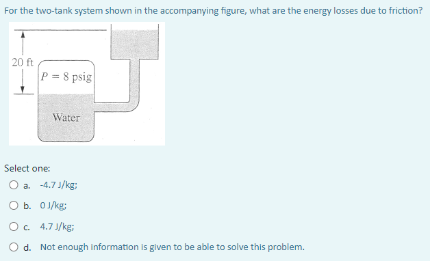 Solved For the two-tank system shown in the accompanying | Chegg.com