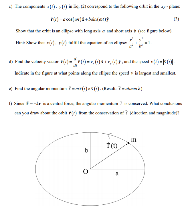 Solved Problem 1 Two Dimensional Harmonic Oscillator El Chegg Com