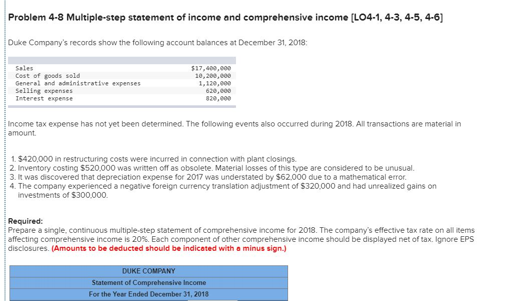 solved-problem-4-8-multiple-step-statement-of-income-and-chegg