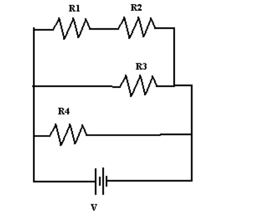 Solved Find The Current In Each Resistor And The Voltage 8991