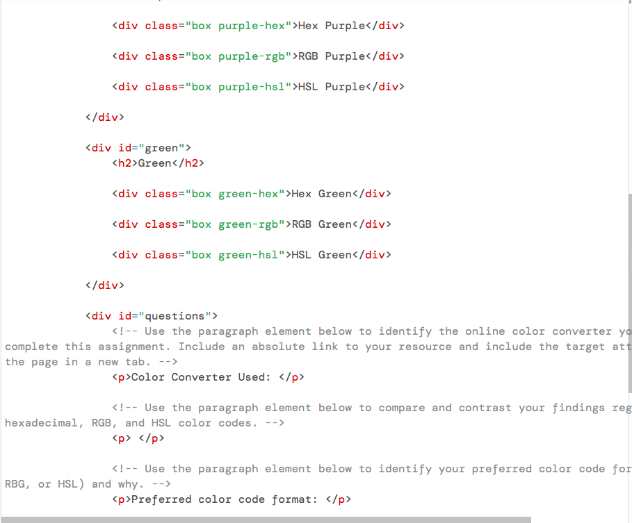 Solved In this exercise, you will create class selectors to | Chegg.com