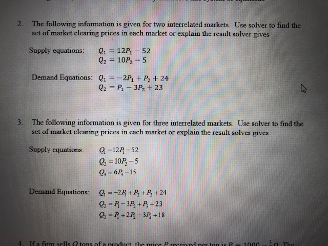 Solved 2. The following information is given for two | Chegg.com