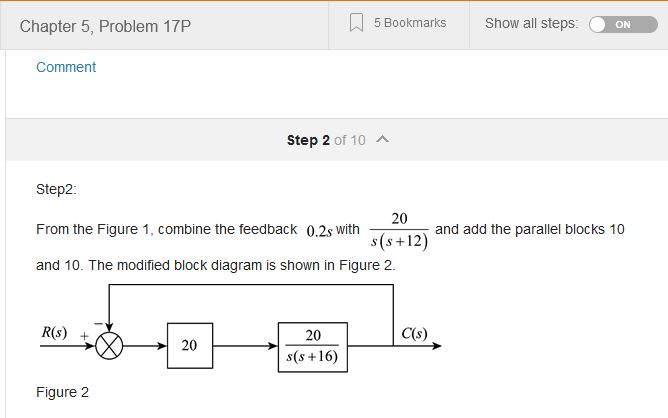 Solved Step 1 of 10 A (a) Refer to Block diagram in Figure | Chegg.com