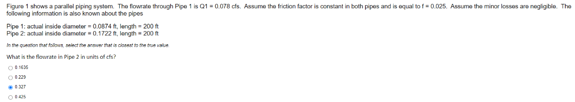 Solved Following Information Is Also Known About The Pipes Chegg Com   PhpwLh6gP