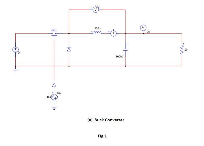 Solved (a) Buck Converter Fig.11. In a buck converter, | Chegg.com