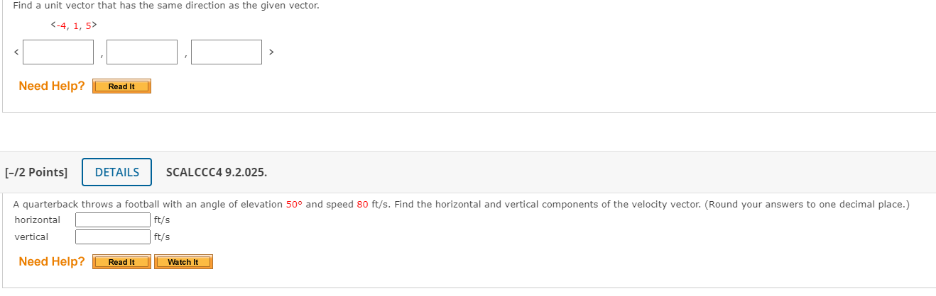 Solved Find A Unit Vector That Has The Same Direction As The Chegg