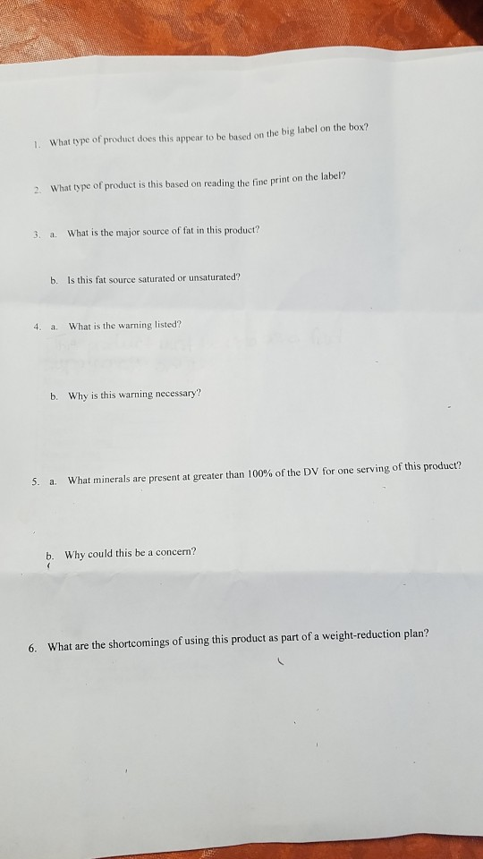 Nutrition Label Worksheet Worksheet Food Labels Nutrition