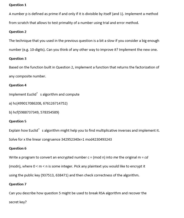 Solved All the questions are related to each other, so | Chegg.com