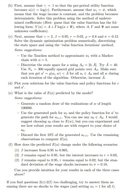 Solved Consider The Stochastic Version Of The | Chegg.com