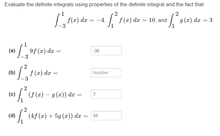 Solved What Is The Answer To B? I Tried 10 And -10 Did Not | Chegg.com