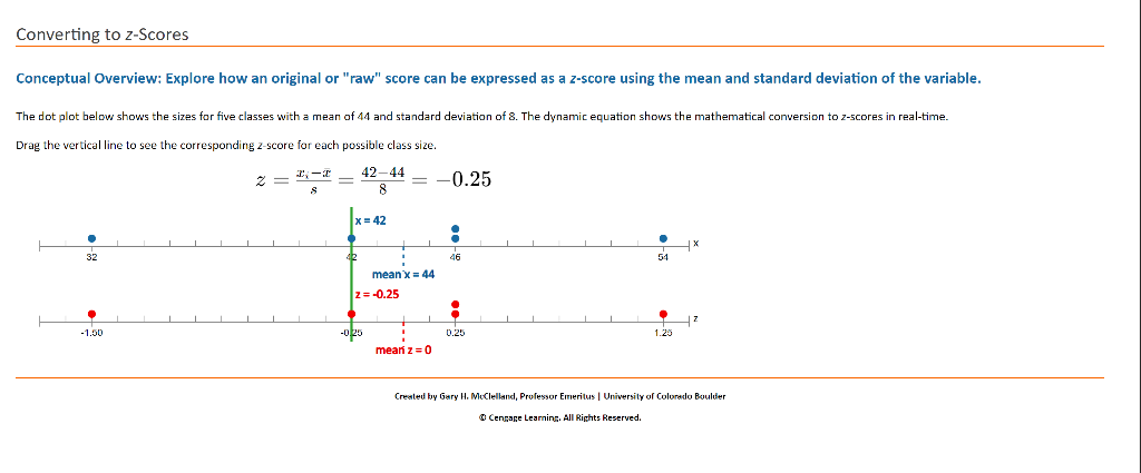 Solved Converting to z-Scores Conceptual Overview: Explore | Chegg.com