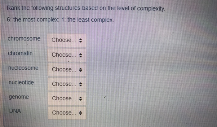 Solved Rank the following structures based on the level of | Chegg.com