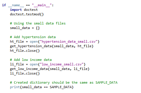 Solved In the starter code file a3.py, follow the Function | Chegg.com