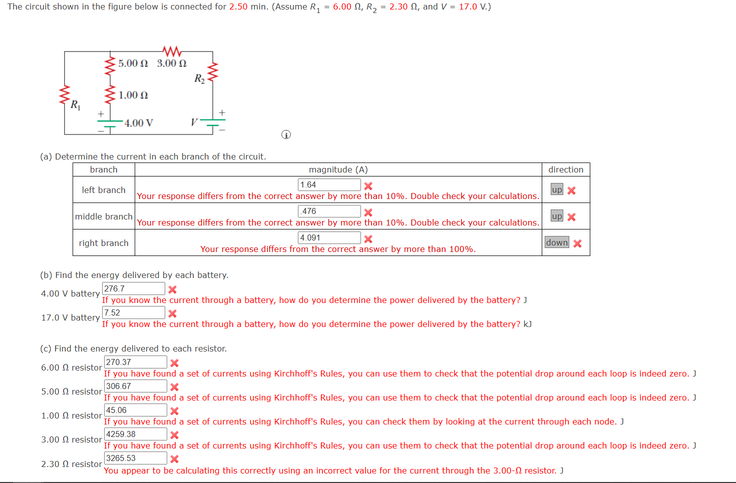 Solved The circuit shown in the figure below is connected | Chegg.com