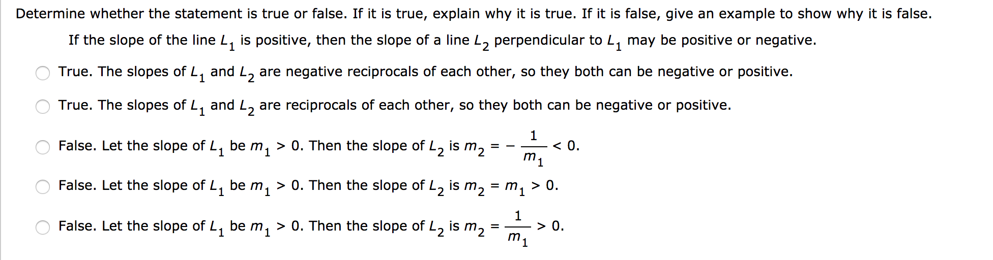 Solved 1. Find an equation of the line that satisfies the | Chegg.com