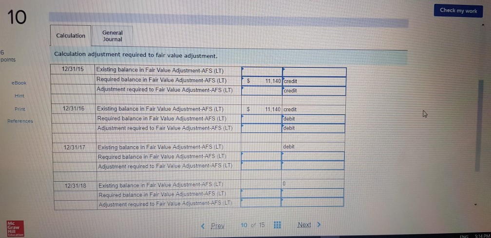 Solved Saved Help Save & Exit Submit INVESTMENTS 6 Check my | Chegg.com