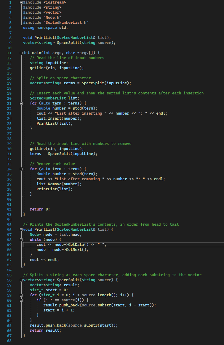 Solved Need help fixing my code in C++ Please fix my code in | Chegg.com