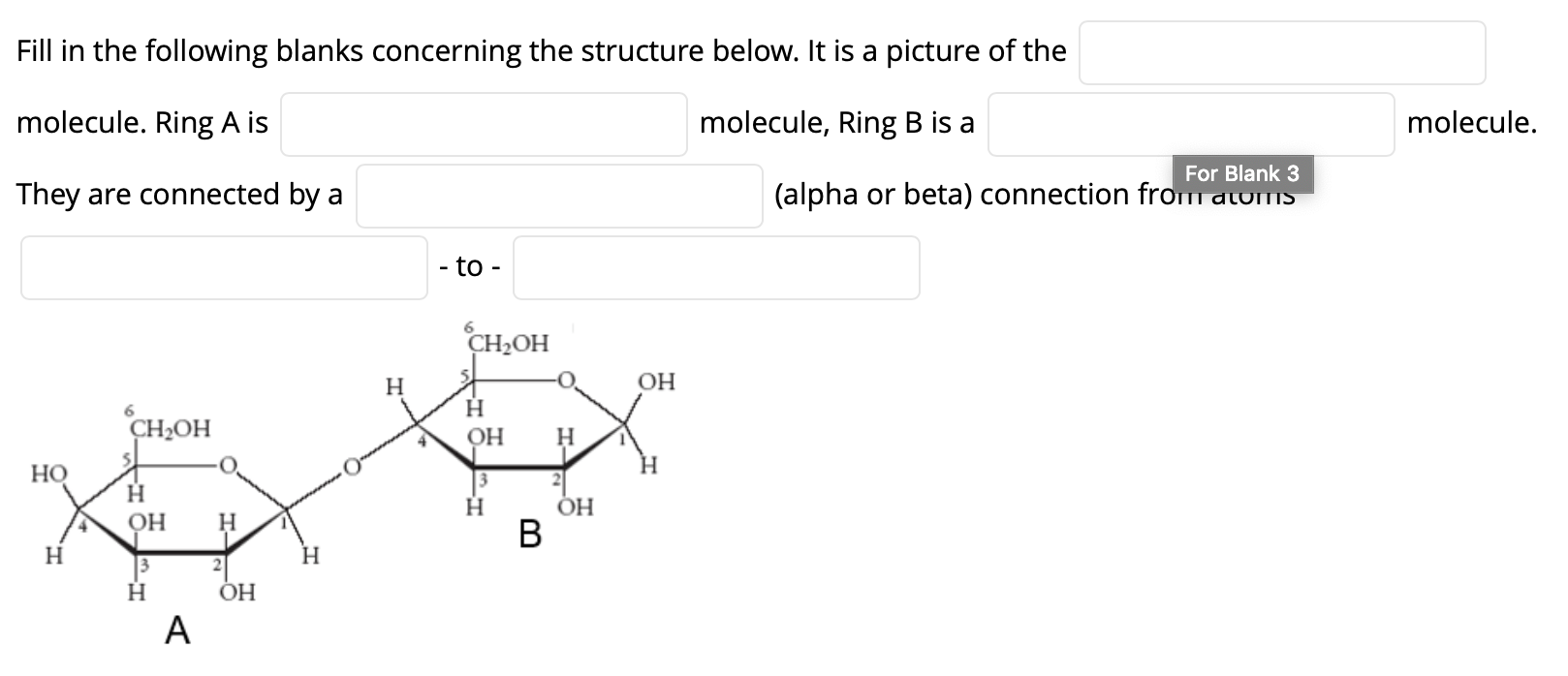 Solved Fill in the following blanks concerning the structure | Chegg.com