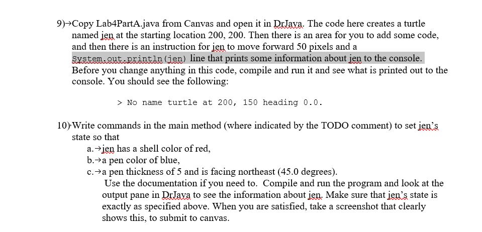 import java.awt.Color; public class | Chegg.com