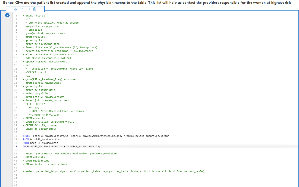 Solved I am having trouble completing a question that is a | Chegg.com