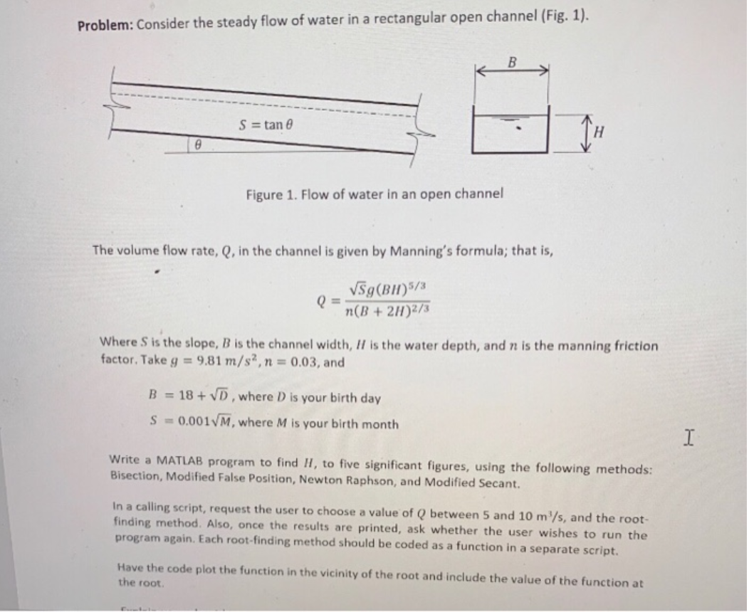 Problem: Consider the steady flow of water in a | Chegg.com