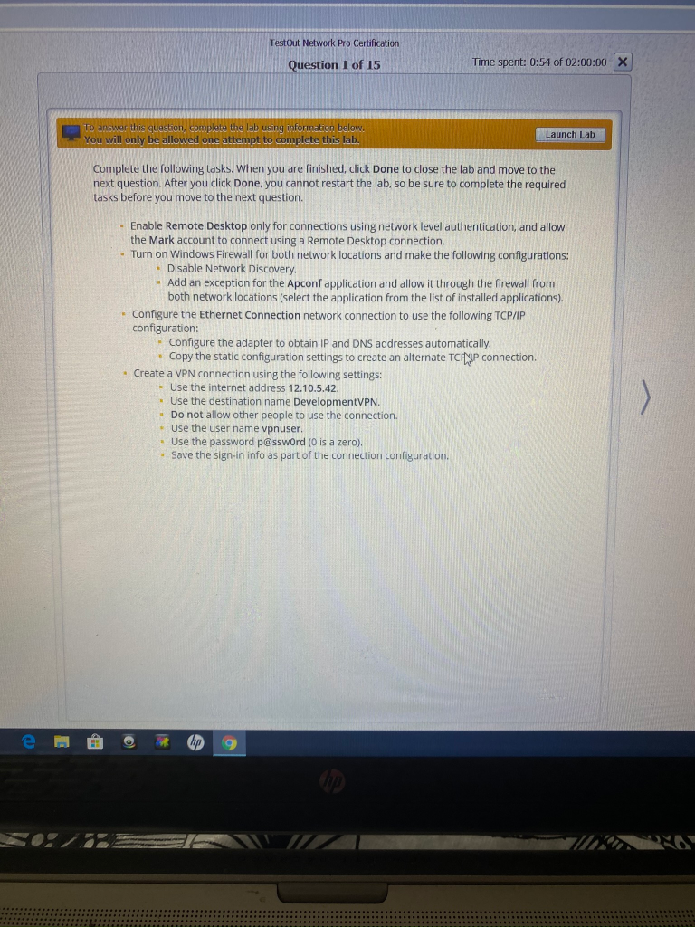 testout pc pro 12.12.5 questions
