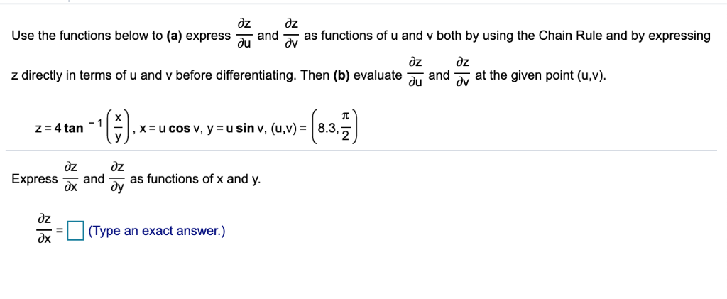 Solved Oz Oz Use The Functions Below To A Express And A Chegg Com