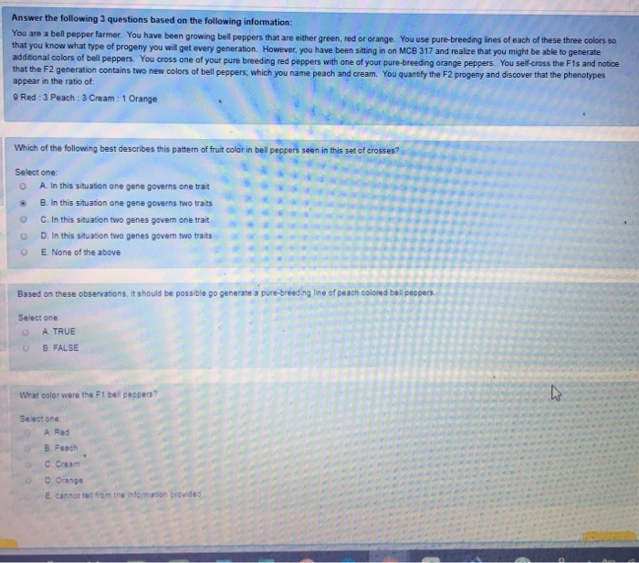 Solved Answer the following 3 questions based on the | Chegg.com