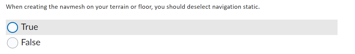 Solved The Navmesh Is Ready For Use Only After The Bake | Chegg.com