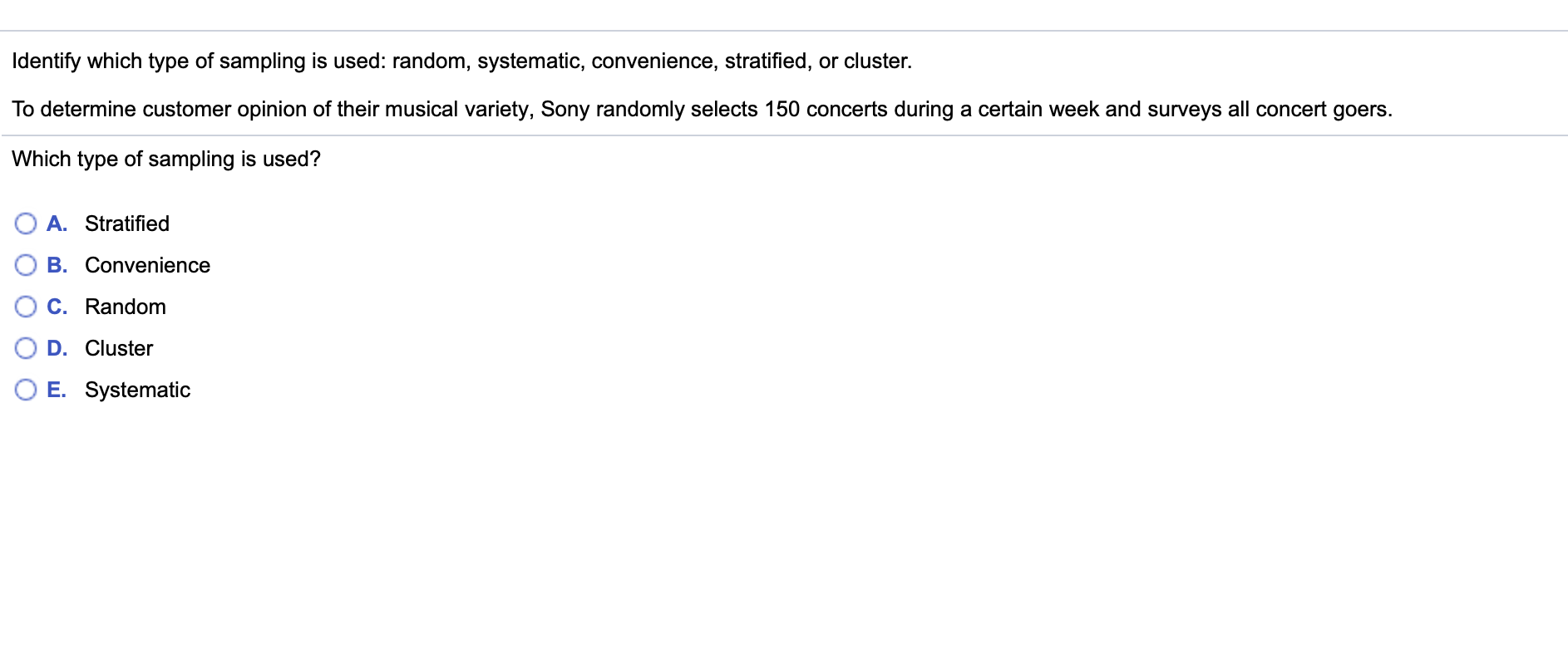 solved-identify-which-type-of-sampling-is-used-random-chegg