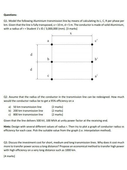 Solved Questions Q1 Model The Following Aluminium Trans Chegg Com