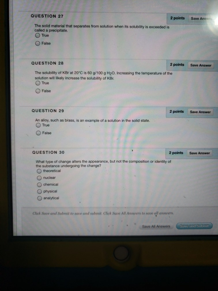 Solved QUESTION 27 2 points Save Answe The solid material | Chegg.com