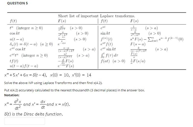 Solved Question 5 Eur S N A N T 8 A Short List O Chegg Com