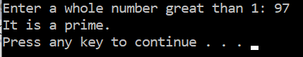Solved A prime number is a whole number greater than 1 that | Chegg.com